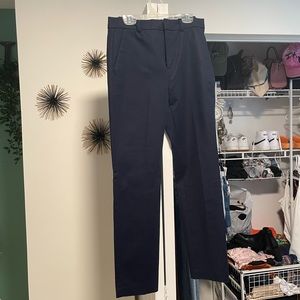 Zara Navy Blue Work Pants/Slacks
